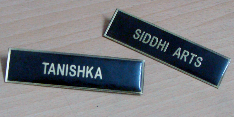 brass name plates