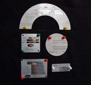 Stainless Steel Labels For Machines